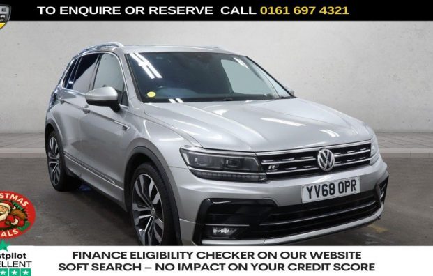 Used 2019 SILVER VOLKSWAGEN TIGUAN for sale in Manchester