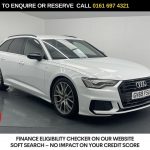 Used 2019 WHITE AUDI A6 AVANT for sale in Manchester