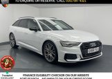 Used 2019 WHITE AUDI A6 AVANT for sale in Manchester