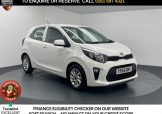 Used 2019 WHITE KIA PICANTO for sale in Manchester