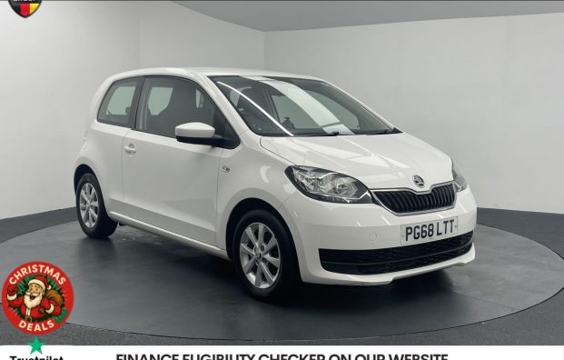 Used 2019 WHITE SKODA CITIGO for sale in Manchester