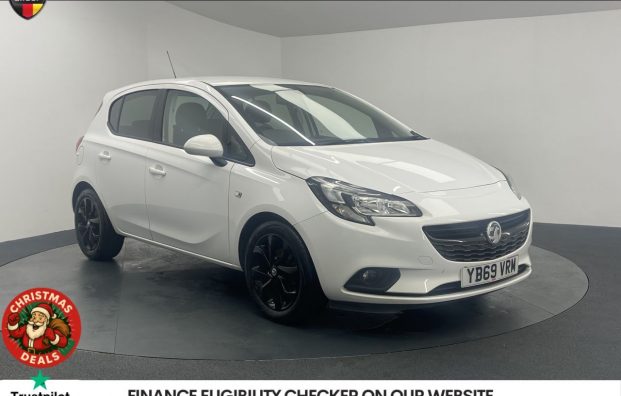 Used 2019 WHITE VAUXHALL CORSA for sale in Manchester