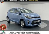 Used 2020 BLUE KIA PICANTO for sale in Manchester