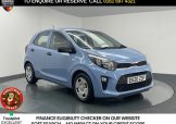 Used 2020 BLUE KIA PICANTO for sale in Manchester