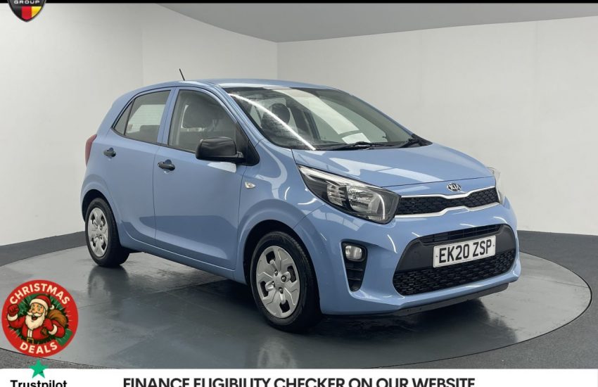 Used 2020 BLUE KIA PICANTO for sale in Manchester