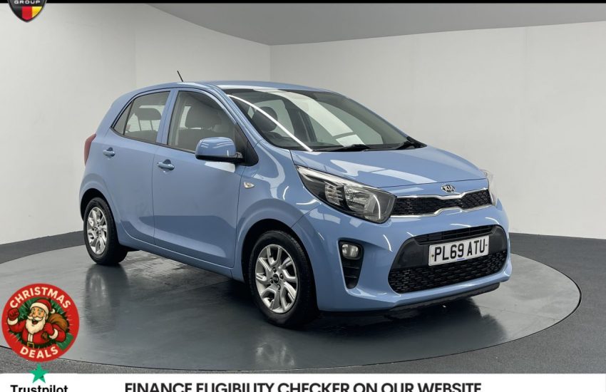 Used 2020 BLUE KIA PICANTO for sale in Manchester