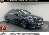 Used 2020 BLUE MERCEDES-BENZ C-CLASS for sale in Manchester