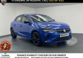 Used 2020 BLUE VAUXHALL CORSA for sale in Manchester