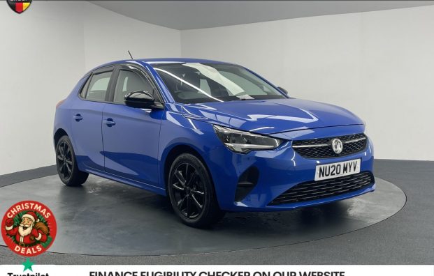 Used 2020 BLUE VAUXHALL CORSA for sale in Manchester