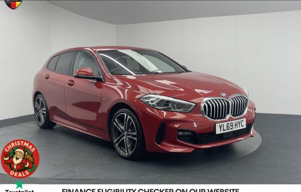 Used 2020 RED BMW 1 SERIES for sale in Manchester