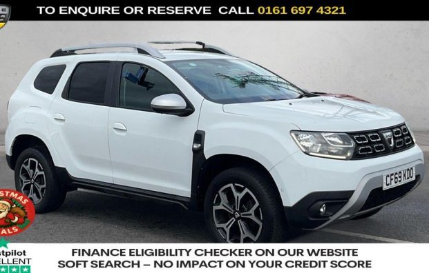 Used 2020 WHITE DACIA DUSTER for sale in Manchester