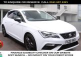 Used 2020 WHITE SEAT LEON for sale in Manchester