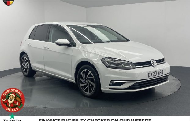 Used 2020 WHITE VOLKSWAGEN GOLF for sale in Manchester