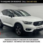 Used 2020 WHITE VOLVO XC40 for sale in Manchester