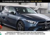 Used 2021 BLUE MERCEDES-BENZ A-CLASS for sale in Manchester