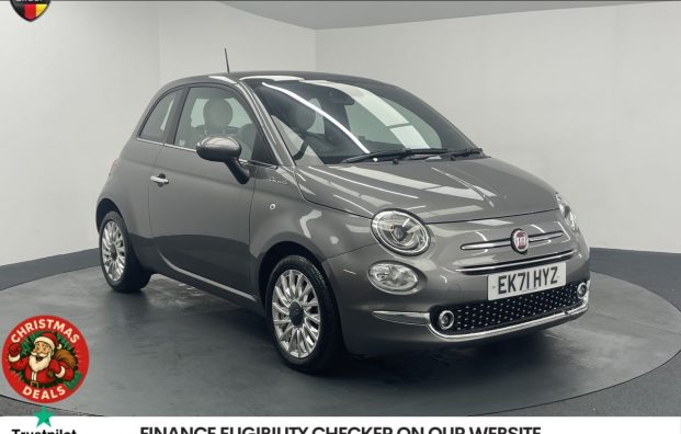 Used 2021 GREY FIAT 500 for sale in Manchester