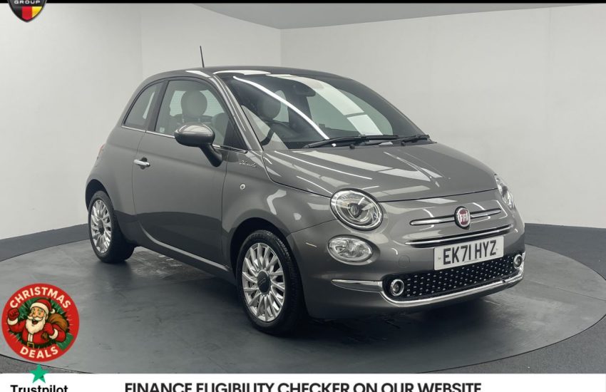 Used 2021 GREY FIAT 500 for sale in Manchester