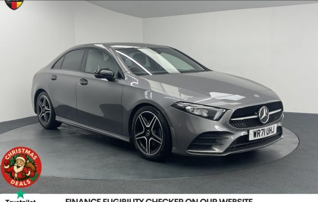 Used 2021 GREY MERCEDES-BENZ A-CLASS for sale in Manchester