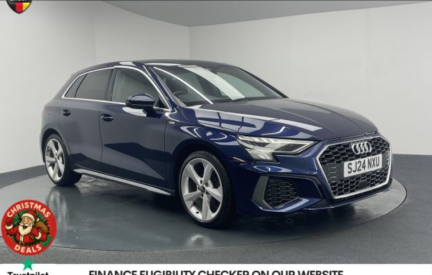 Used 2024 BLUE AUDI A3 for sale in Manchester