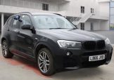 Used 2016 BLACK BMW X3 for sale in Manchester