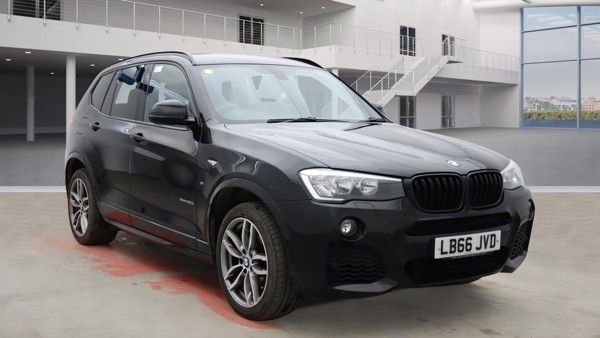 Used 2016 BLACK BMW X3 for sale in Manchester
