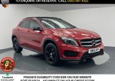Used 2016 RED MERCEDES-BENZ GLA for sale in Manchester