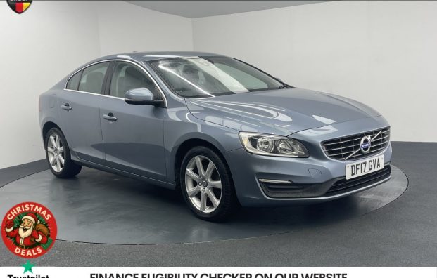 Used 2017 BLUE VOLVO S60 for sale in Manchester