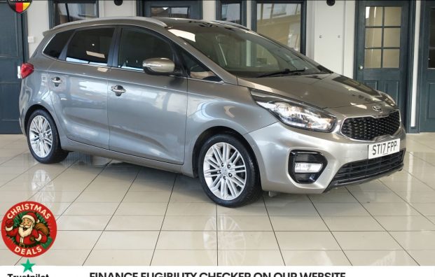 Used 2017 SILVER KIA CARENS for sale in Manchester
