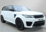 Used 2017 WHITE LAND ROVER RANGE ROVER SPORT for sale in Manchester