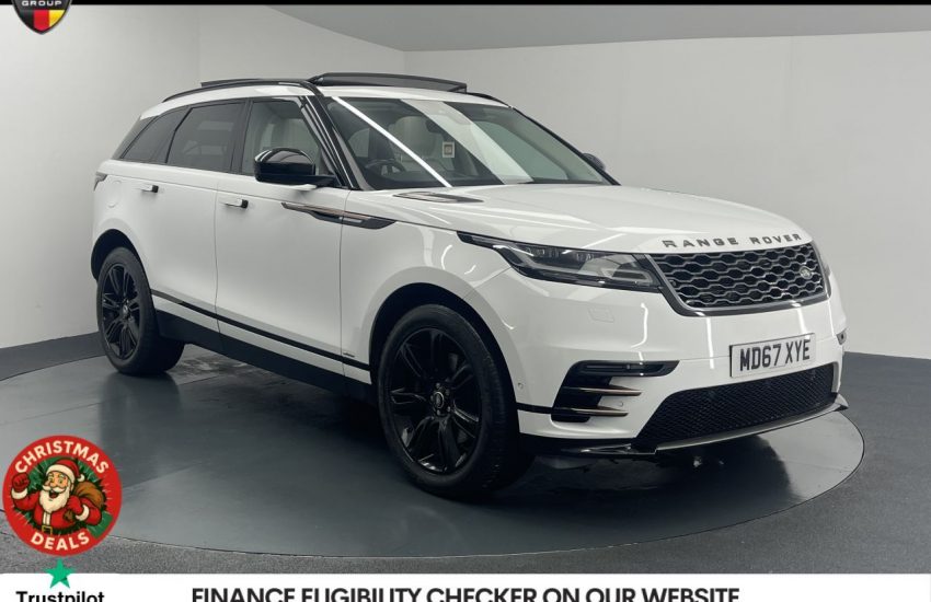 Used 2017 WHITE LAND ROVER RANGE ROVER VELAR for sale in Manchester