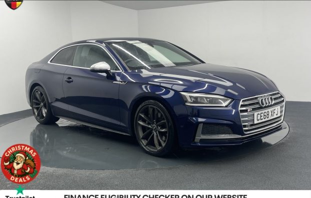 Used 2018 BLUE AUDI S5 for sale in Manchester