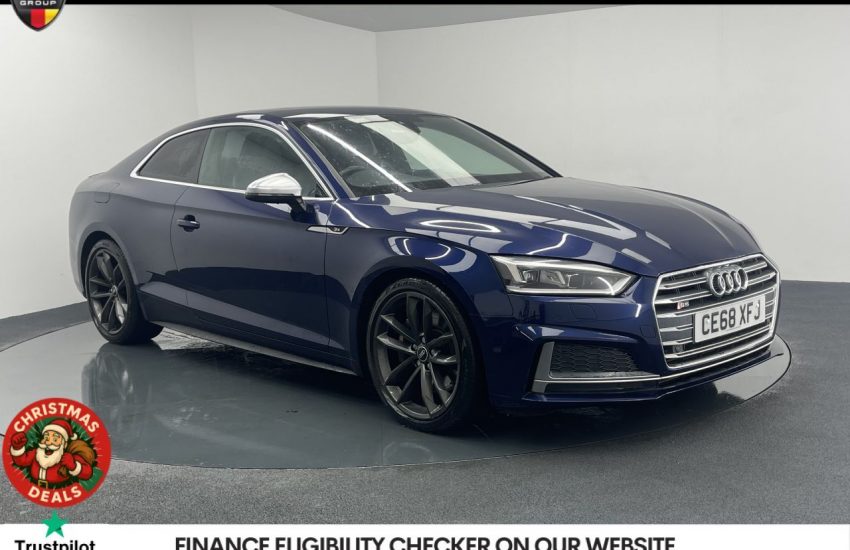 Used 2018 BLUE AUDI S5 for sale in Manchester