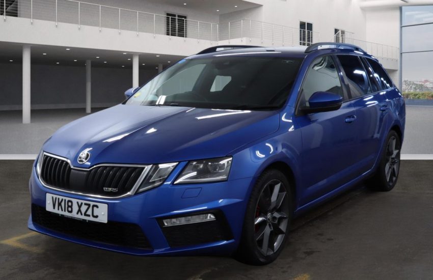 Used 2018 BLUE SKODA OCTAVIA for sale in Manchester