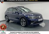 Used 2018 BLUE VOLKSWAGEN TIGUAN for sale in Manchester