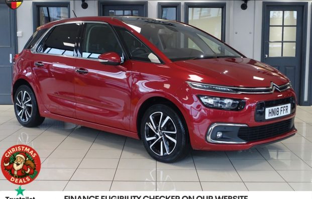 Used 2018 RED CITROEN C4 PICASSO for sale in Manchester