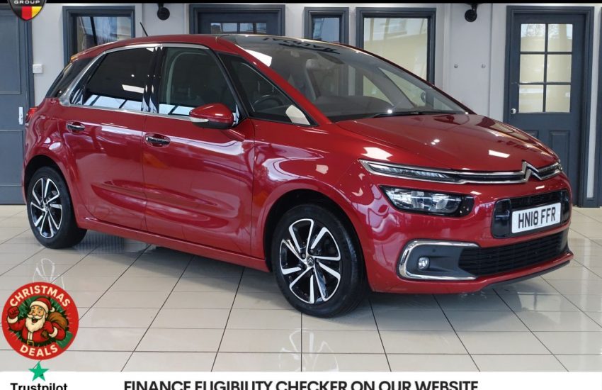 Used 2018 RED CITROEN C4 PICASSO for sale in Manchester