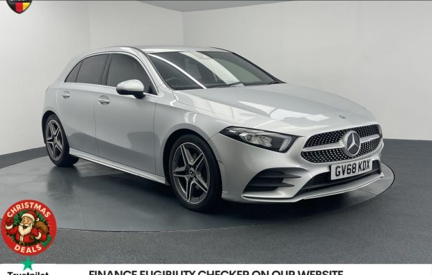 Used 2018 SILVER MERCEDES-BENZ A-CLASS for sale in Manchester