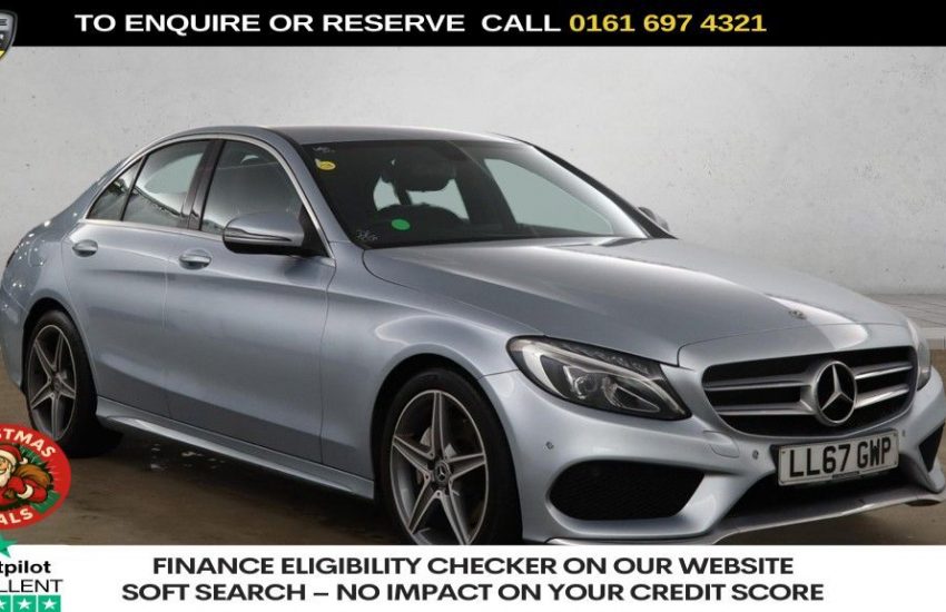 Used 2018 SILVER MERCEDES-BENZ C-CLASS for sale in Manchester