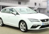 Used 2018 WHITE SEAT LEON for sale in Manchester