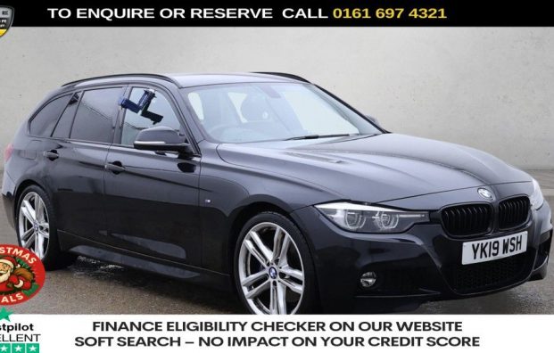 Used 2019 BLACK BMW 3 SERIES for sale in Manchester