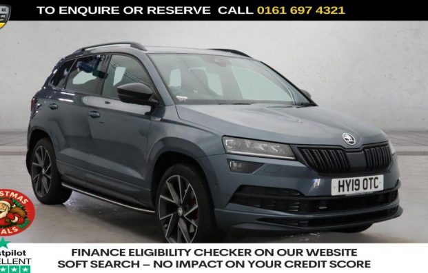 Used 2019 GREY SKODA KAROQ for sale in Manchester