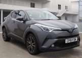 Used 2019 GREY TOYOTA C-HR for sale in Manchester
