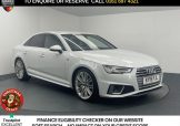 Used 2019 WHITE AUDI A4 for sale in Manchester