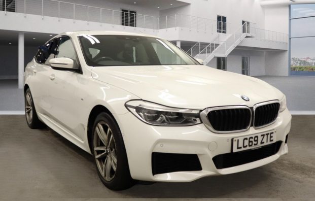 Used 2019 WHITE BMW 6 SERIES GRAN TURISMO for sale in Manchester