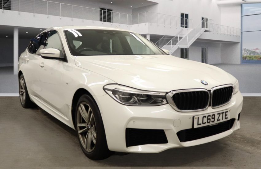 Used 2019 WHITE BMW 6 SERIES GRAN TURISMO for sale in Manchester