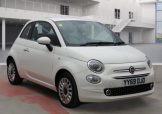 Used 2019 WHITE FIAT 500 for sale in Manchester