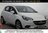 Used 2019 WHITE VAUXHALL CORSA for sale in Manchester