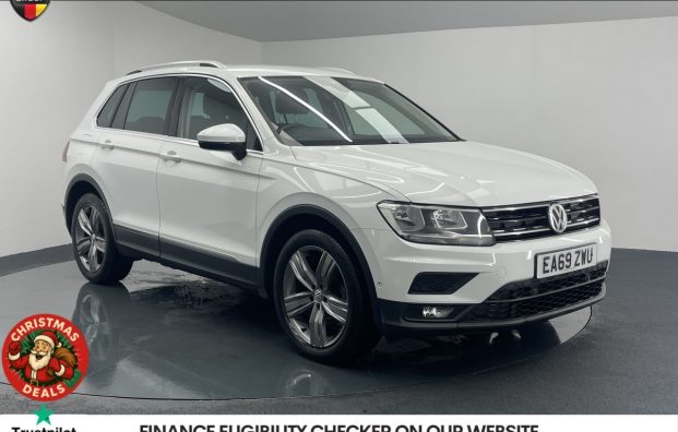 Used 2019 WHITE VOLKSWAGEN TIGUAN for sale in Manchester