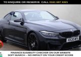 Used 2020 BLACK BMW M4 for sale in Manchester