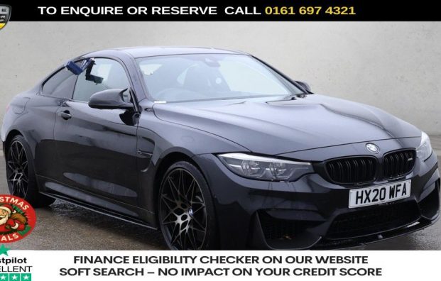 Used 2020 BLACK BMW M4 for sale in Manchester